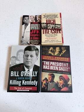 JFK Assassination Book Lot (4 Books)